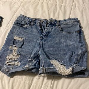 Light blue Jean shorts